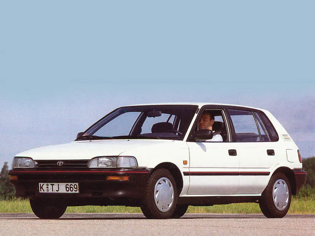 Toyota Corolla (AE90, AE92, EE90) 6 поколение, хэтчбек 5 дв. (05.1987 - 04.1992)